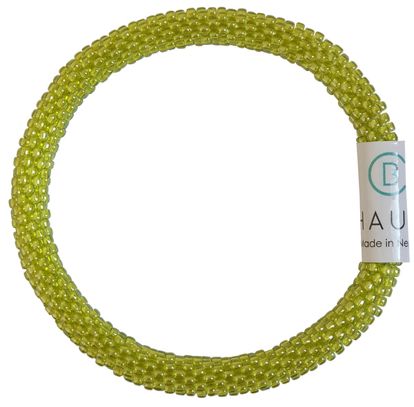 Lime Luster Roll - On Bracelet
