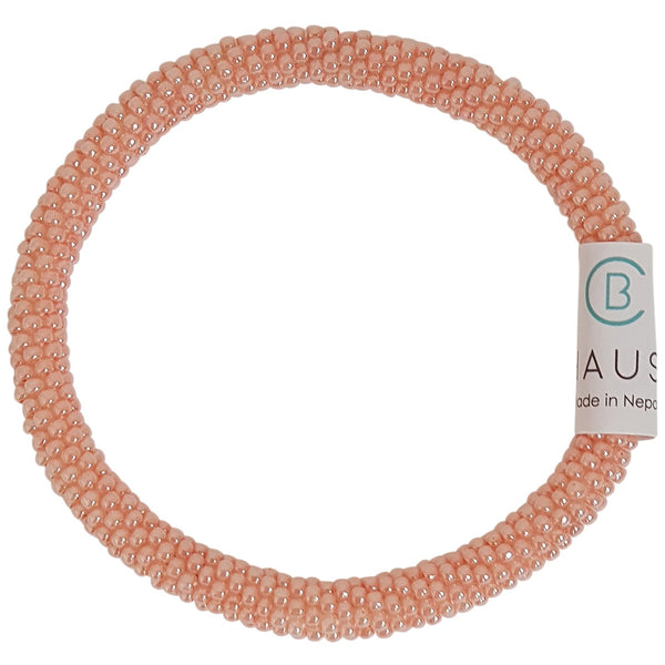 Peach Blush Roll - On Bracelet