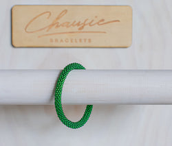 Grass Green Roll - On Bracelet