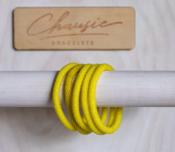 Lemon Frosted Roll - On Bracelet