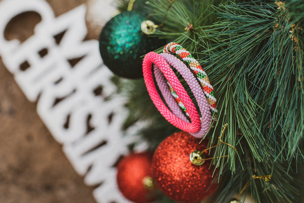 Christmas Stack "Christmas Treats" Roll - On Bracelet