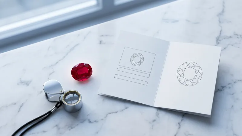 Certificat gemmologique rubis : tout savoir avant d'acheter