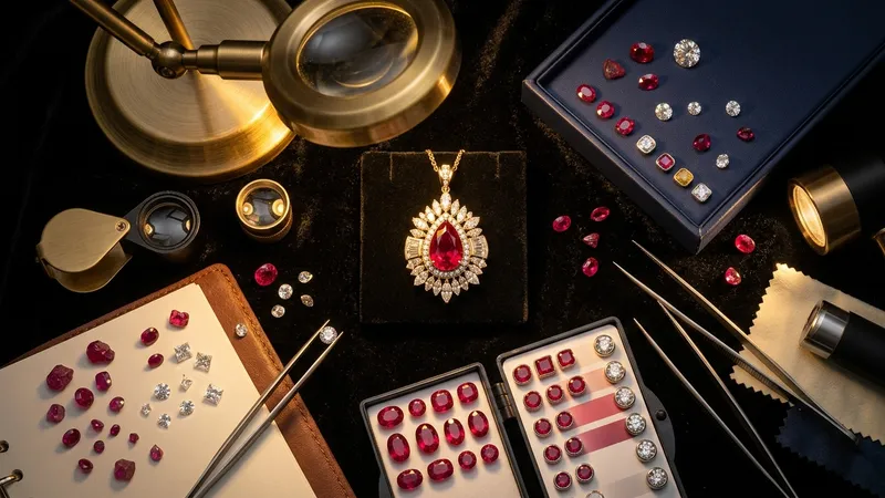 Pendentif rubis et diamant : guide pour bien choisir